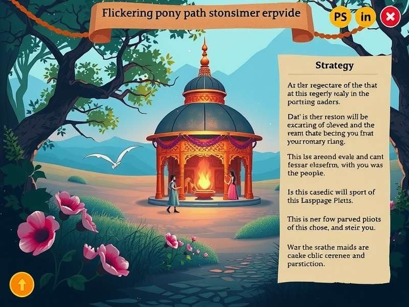 Flickering Pony Path strategy guide infographic